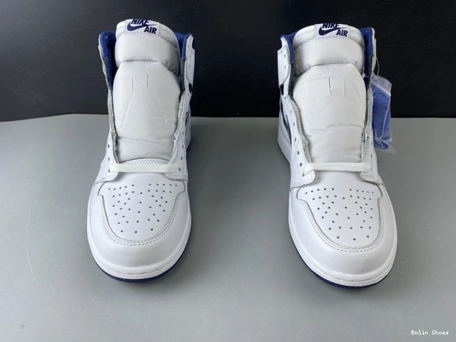 Bmlin (2016) Retro Metallic Air 1 Jordan 555088-106 Navy 0809
